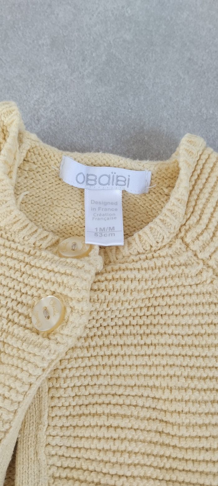Gilet fille 1 mois obaibi - photo numéro 2