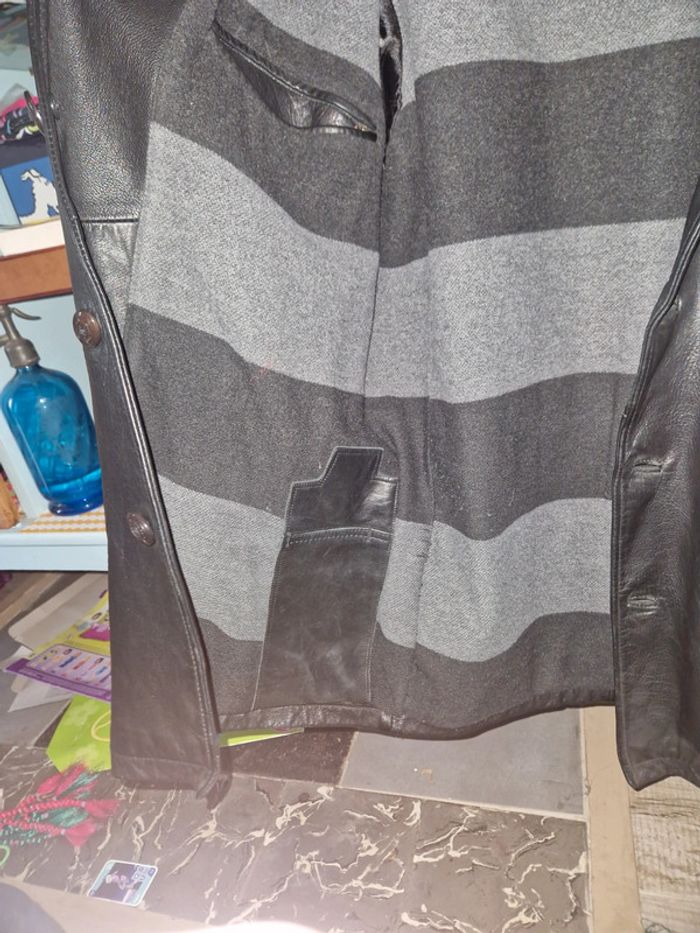 Veste cuir homme Éden Park - photo numéro 4