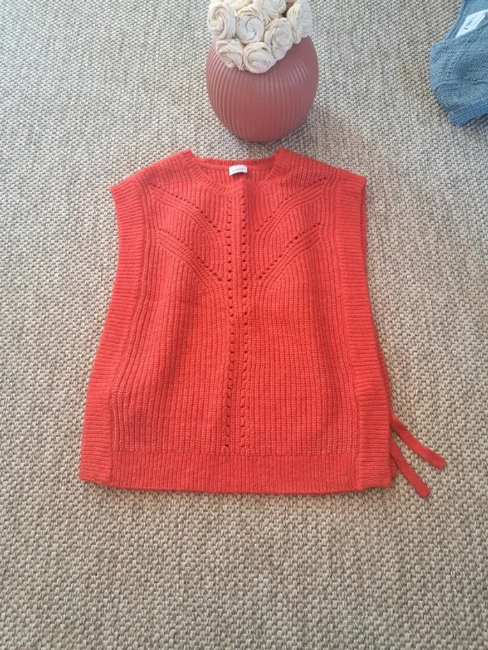 Pull sans manches