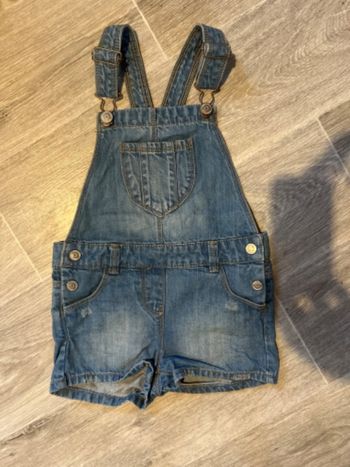 Salopette short