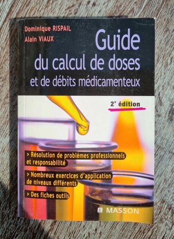 Guide du calcul de dose école infirmière