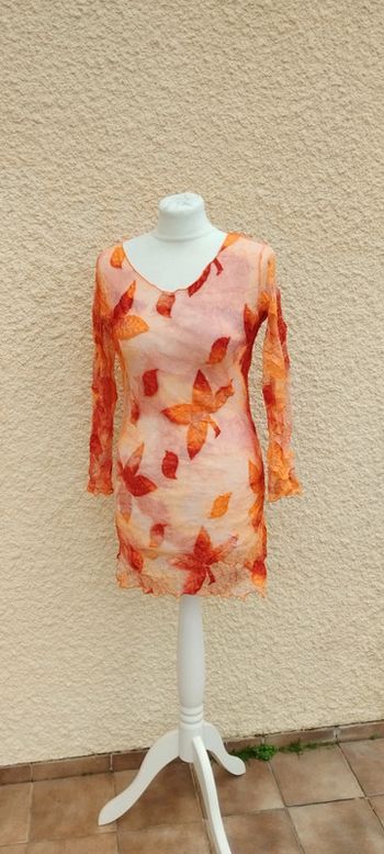 Tunique où robe de plage vintage 36