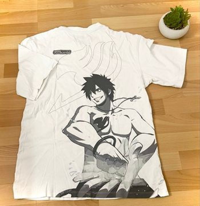 T-shirt Fairy Tail x Celio – Blanc (Très Bon État) - photo numéro 3