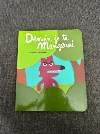 Livre demain je te mangerai