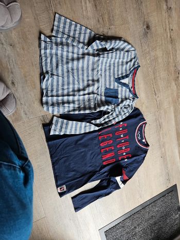 Lot tee-shirts manches longues garçon 10 ans