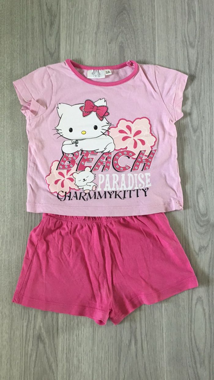 Pyjama été charmmy kitty 2 ans