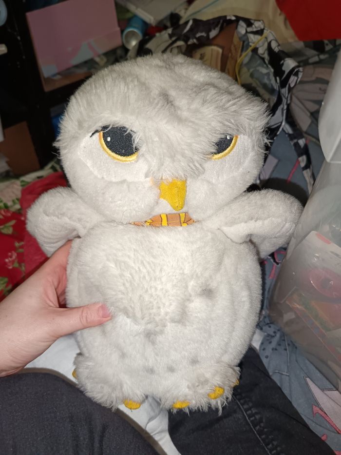 Peluche chouette Harry potter vintage - photo numéro 7