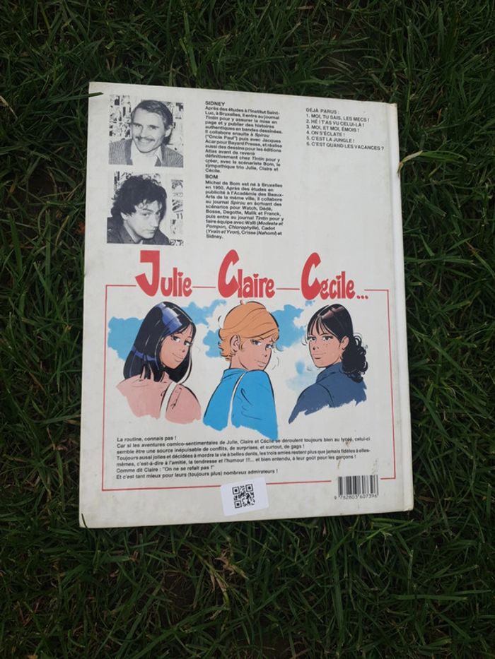 Bande dessinée Julie claire Cécile - photo numéro 3