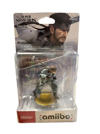 Figurine Amiibo Super Smash Bros Snake No. 75 neuf