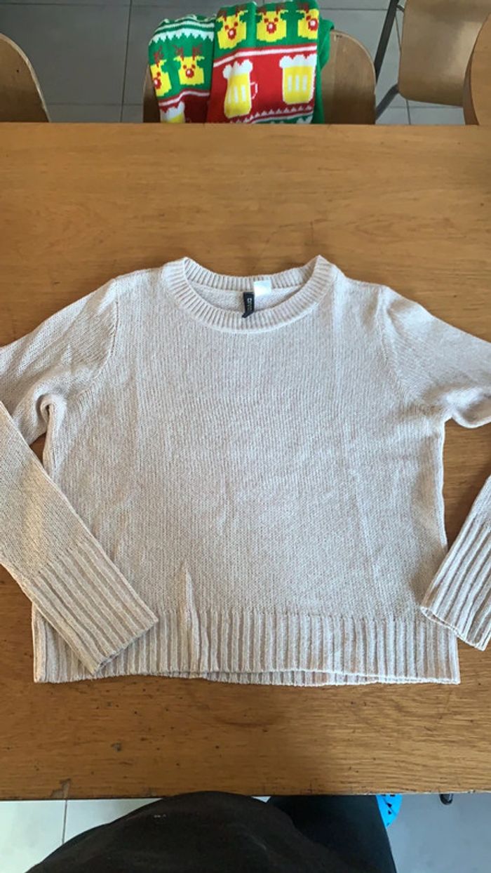 Pull leger rose femme H&M