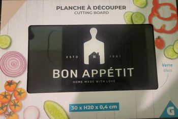 Planche à découper Neuf " verre glass "