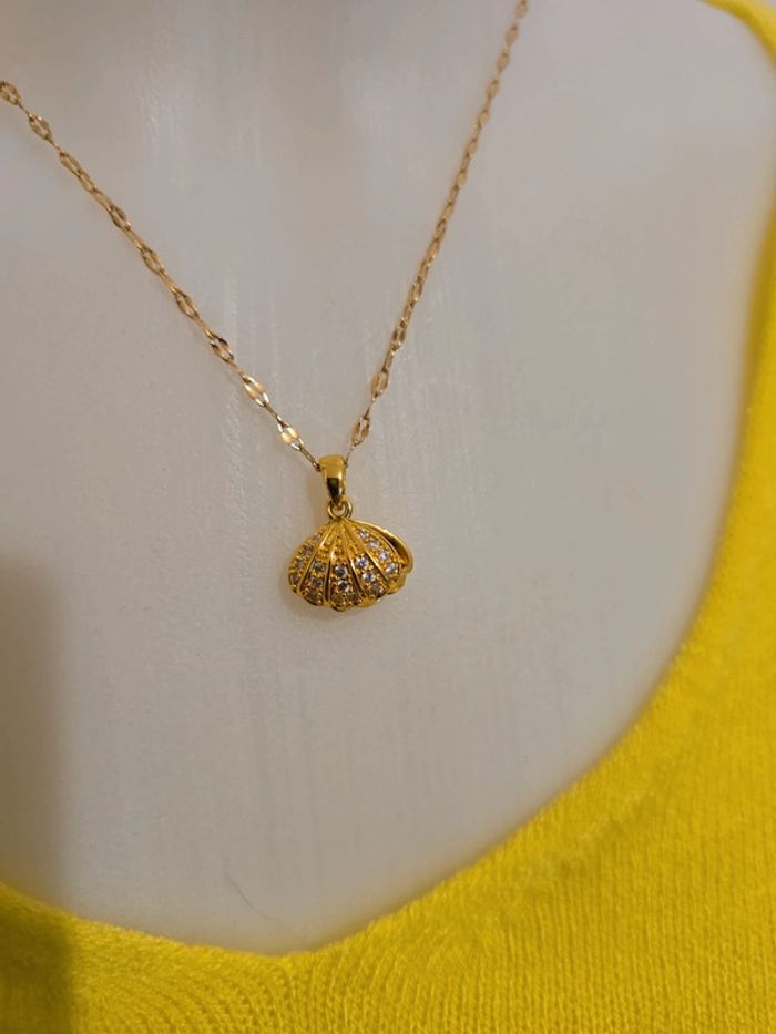 Collier neuf acier inoxydable - photo numéro 3
