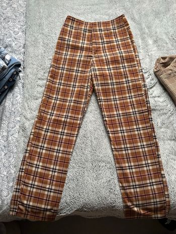 Pantalons à carreaux 