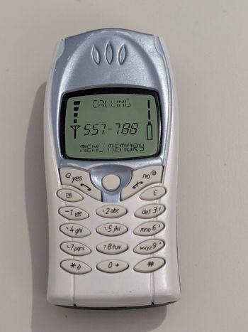 Jouet pour enfants téléphone en plastique.