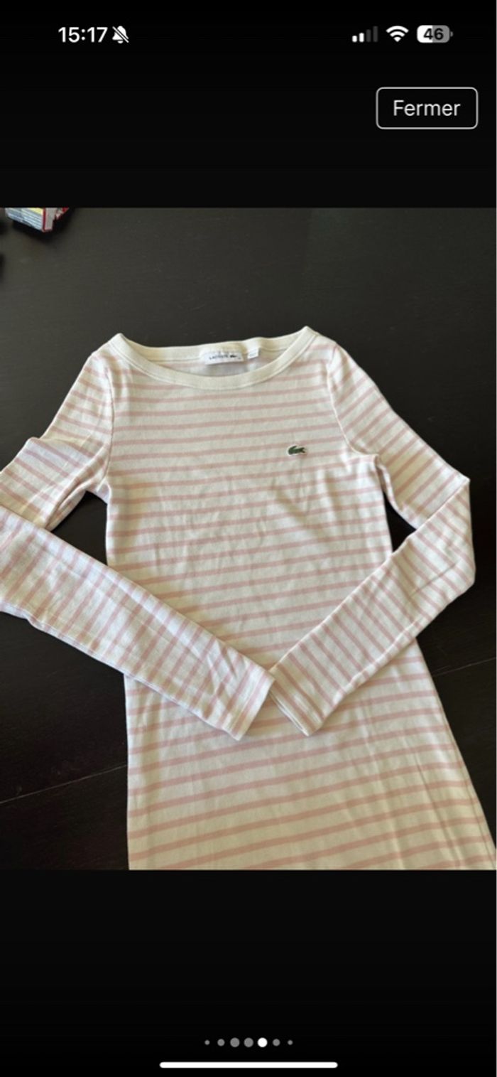Robe Lacoste originale - photo numéro 4