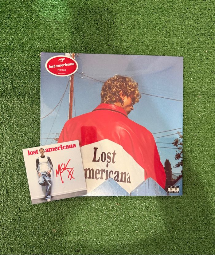 Vinyle MGK - Lost Americana + carte dédicacée