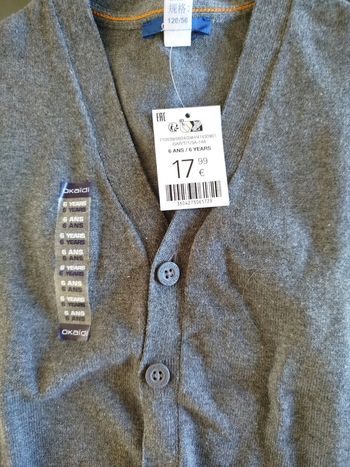 Gilet pour garçon