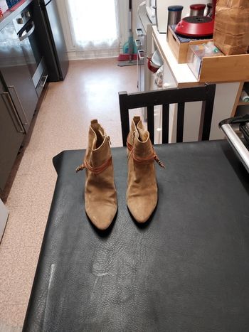 Bottes mi-hautes avec zip femme 40