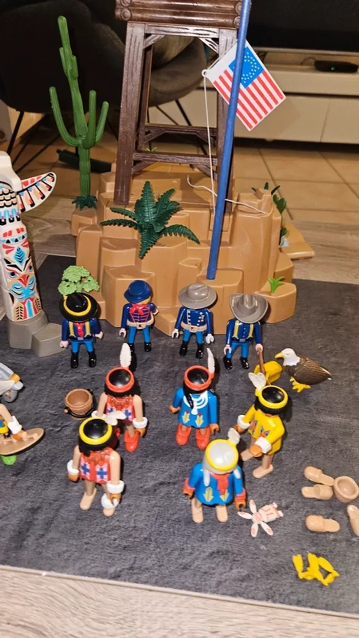 Indien et nordistes playmobil - photo numéro 7
