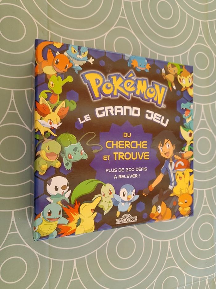Pokémon le grand jeu du cherche et trouve
