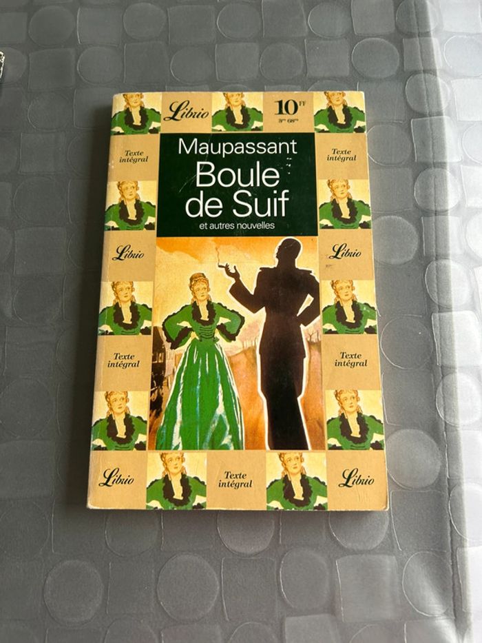Livre Boule de Suif - Guy de Maupassant