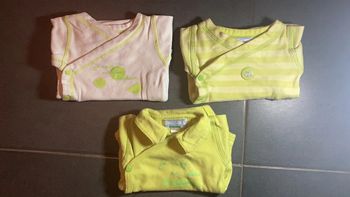 Lot 3 bodies manches longues