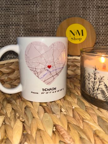 Mug personnalisée (plan de rencontre)