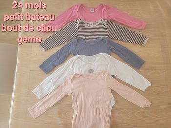 5 bodies manche longues