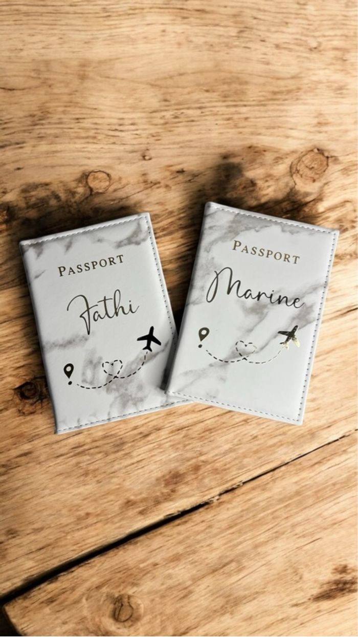 Étui passeport personnalisé - photo numéro 8