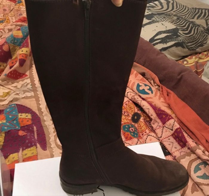 Bottes daim - photo numéro 4