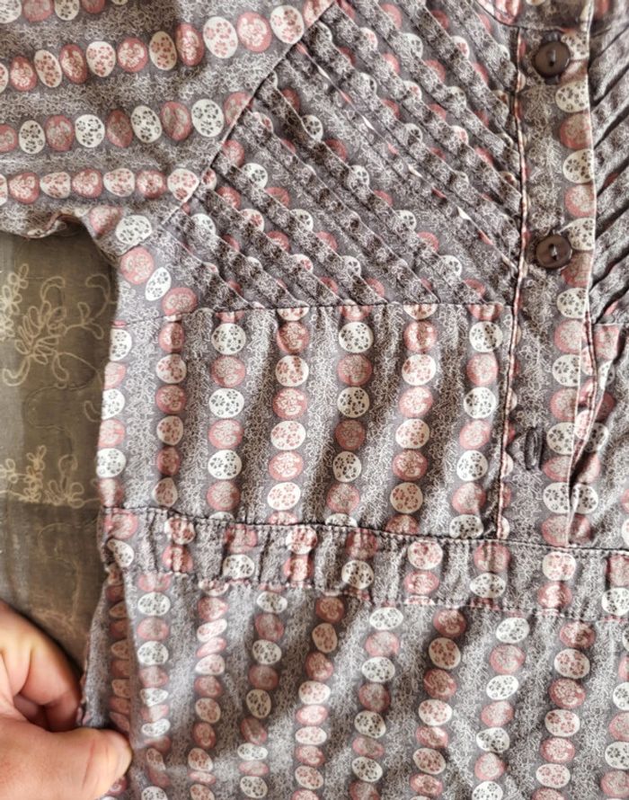 Blouse à motif tape à l'œil 12 mois - photo numéro 2