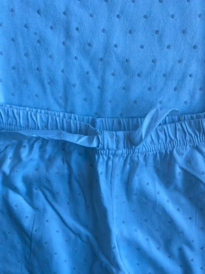 Pyjama fille blanc plumetis petit bateau 4 ans - photo numéro 4