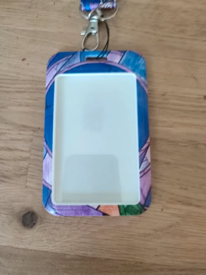 Porte badge porte carte belle et la bete - photo numéro 5