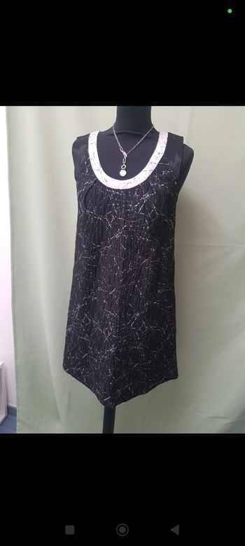 Tunique noire et blanche - Cop Copine - T36