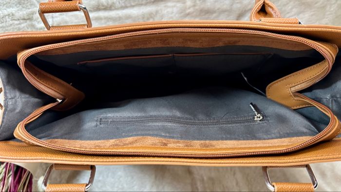 Sac cabas Flora & Co camel neuf avec étiquette – élégant & fonctionnel - photo numéro 6