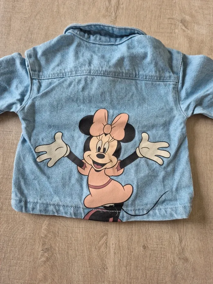 Veste en jeans minnie - photo numéro 4