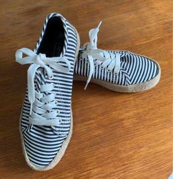 Chaussures marine et blanche Merry Scott 38