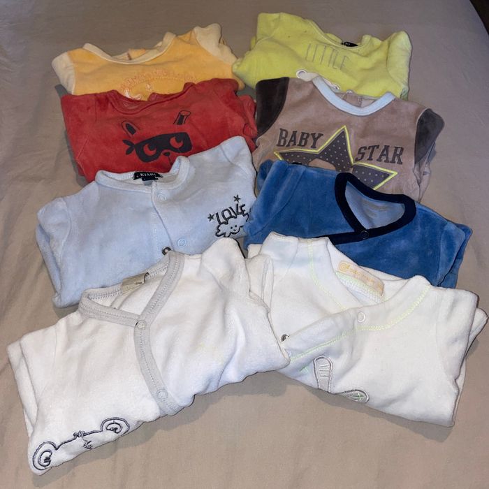 Lot 8 pyjamas velour