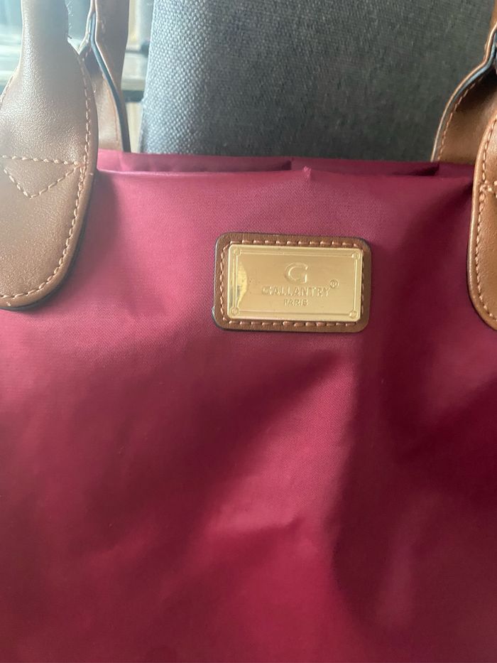 Sac fourre-tout 👜 Gallantry bordeaux - photo numéro 2