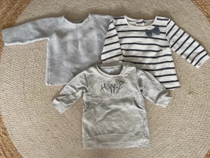 Pulls / teeshirt ML 6mois
