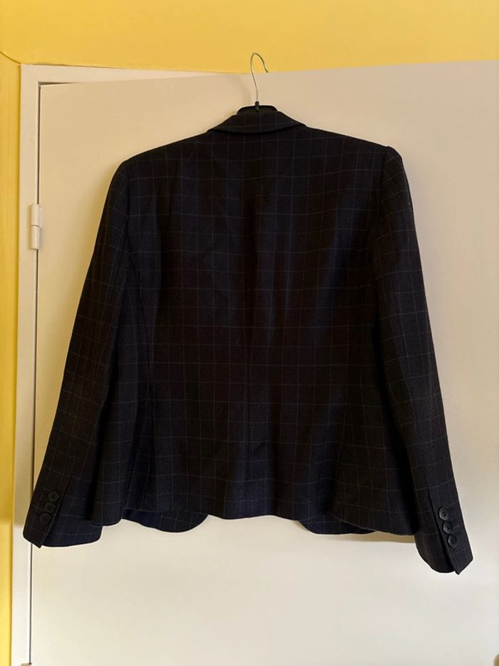 veste bleu marine armani - photo numéro 3