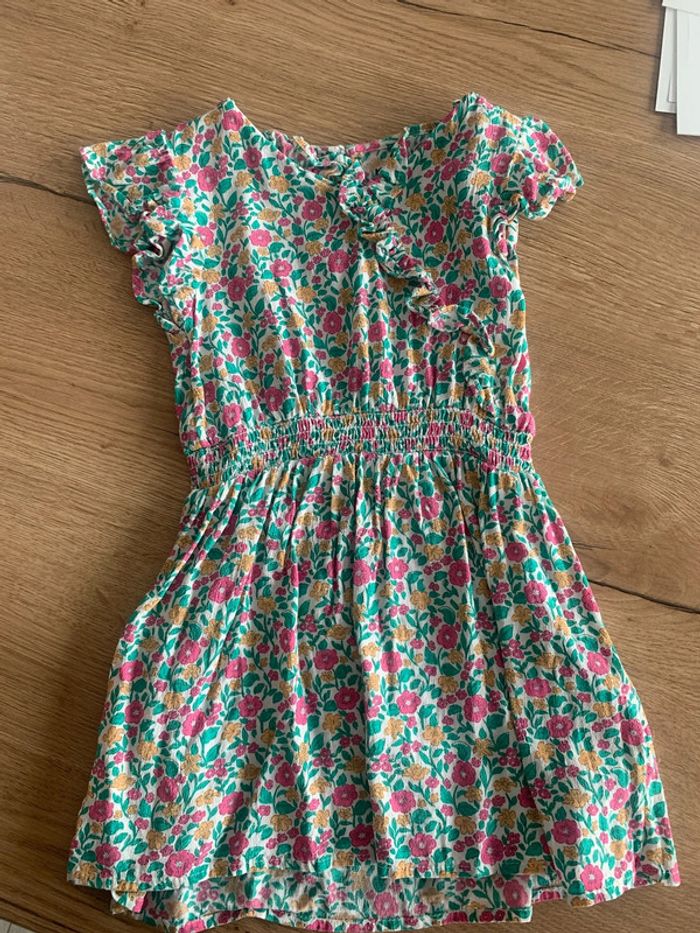 Robe à fleur fille