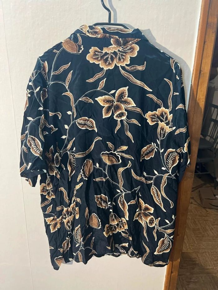 Chemise Noire - Daxon - Taille 50 - Parfait État. - photo numéro 2