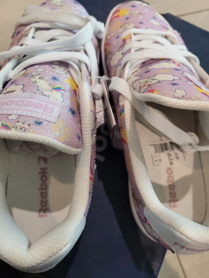 Baskets reebok pailleté 37 édition très limitée - photo numéro 4