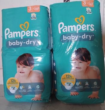 Couches pampers 