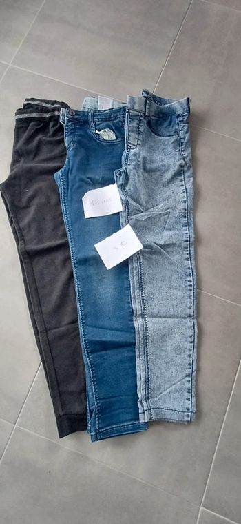Lot 3 pantalons 12 ans