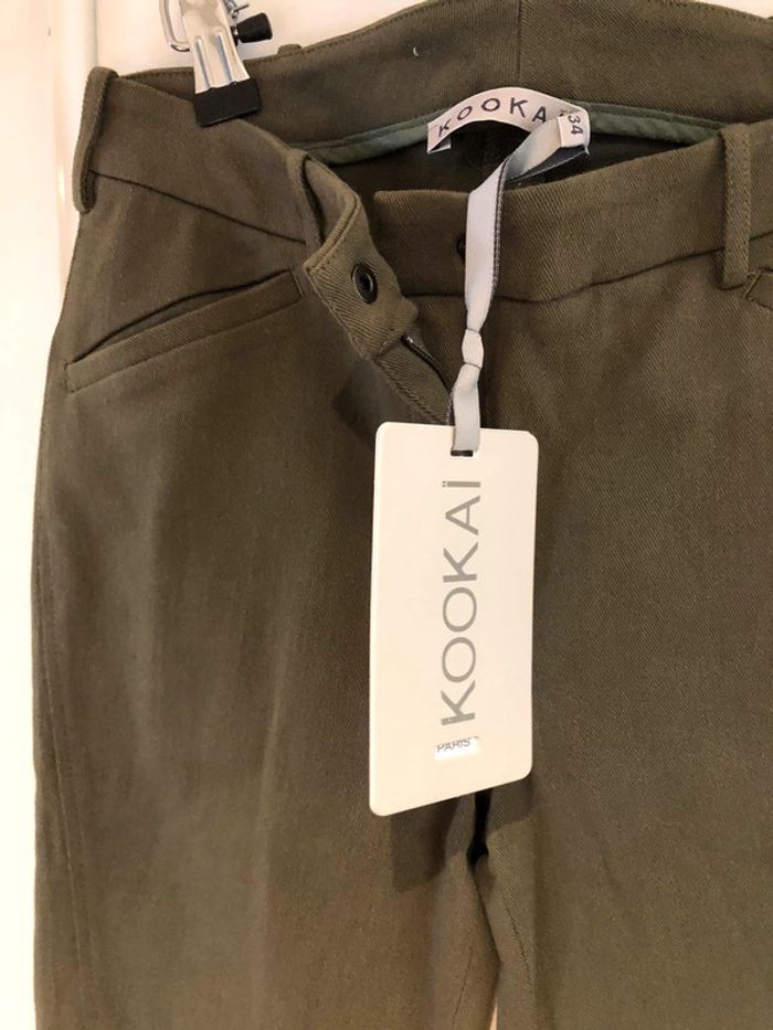 Pantalon kaki Kookaï taille 34 neuf avec étiquette - photo numéro 20