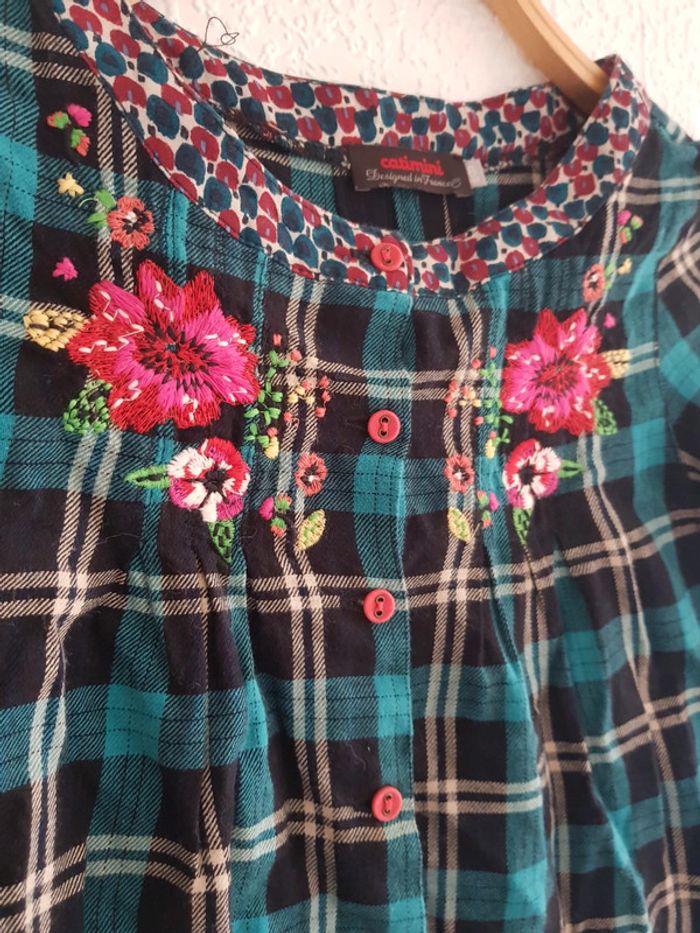 Catimini - Chemise / blouse manches longues (8 ans) - photo numéro 3