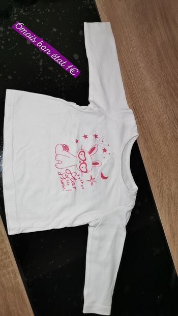 T-shirt manche longue 6mois