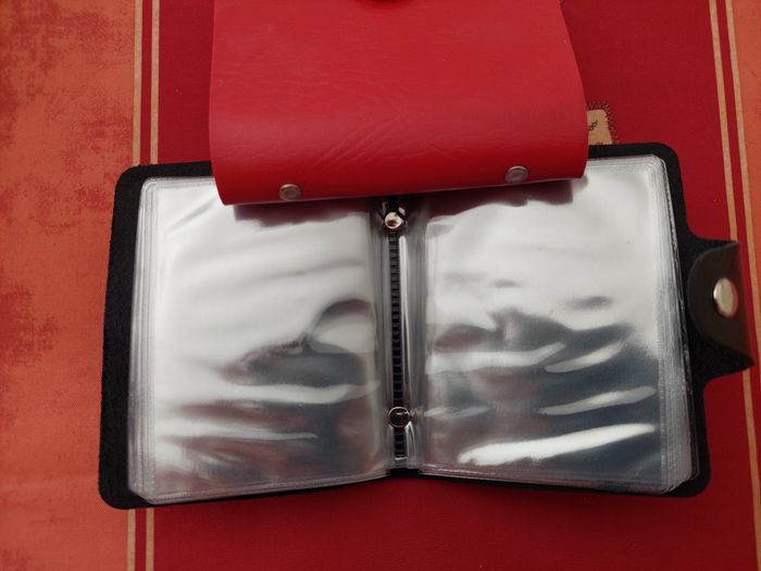 Porte carte noir 30 pochettes - photo numéro 2